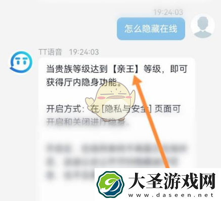 tt语音怎么隐身在线