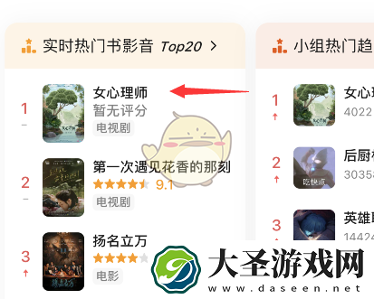 豆瓣追剧小组排行榜在哪