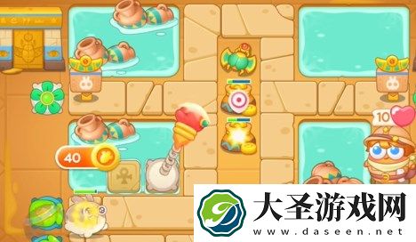 保卫萝卜4法老归来第91关图文攻略