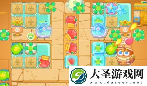 保卫萝卜4法老归来第91关图文攻略