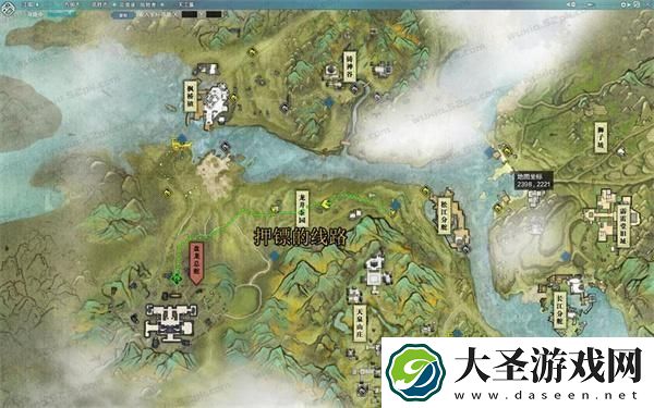 天涯明月刀押镖地点在哪