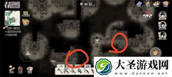 十洲繁华景矿洞解谜40层完成攻略