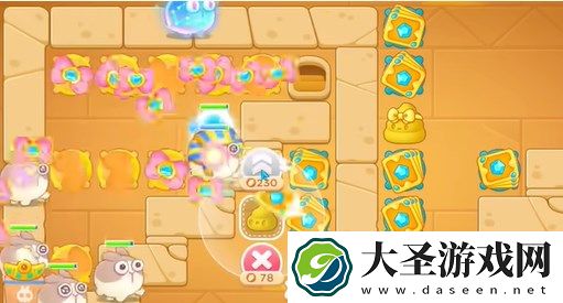 保卫萝卜4法老归来第79关过关攻略分享