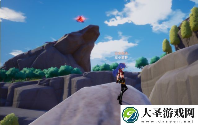 幻塔人工岛红色跃迁点位置在哪里