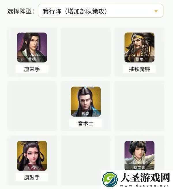 卧龙吟2郭嘉阵容怎么搭配