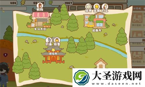 百亿家族各地图板块功能一览