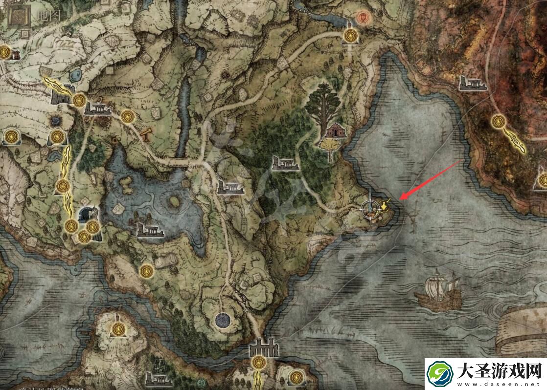 艾尔登法环海德要塞位置介绍