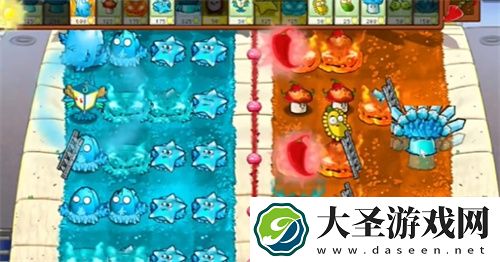 PVZ杂交版益智模式冰火两重天过关攻略详解
