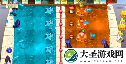 PVZ杂交版益智模式冰火两重天过关攻略详解