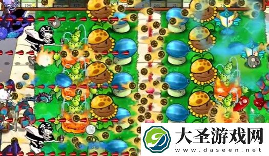 PVZ杂交版益智模式两面夹击通关图文攻略