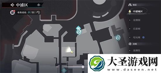 归龙潮中浦市区瞳术宝箱位置及密码一览