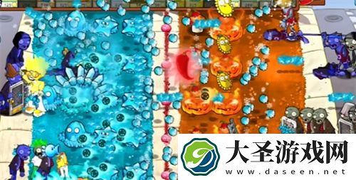 PVZ杂交版益智模式冰火两重天过关攻略详解