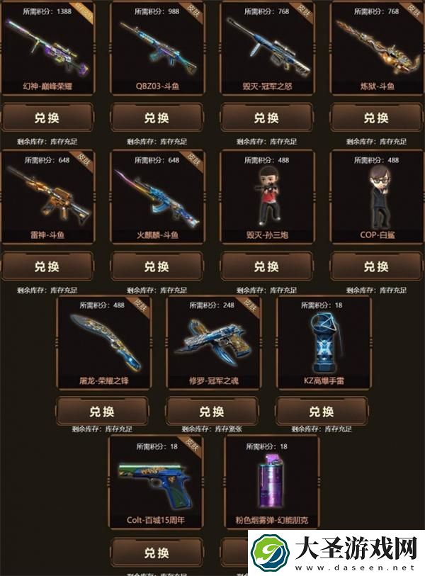 CF枪王杯抽奖活动入口在哪