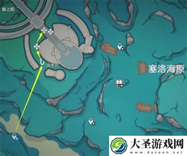原神虹彩蔷薇位置图是什么