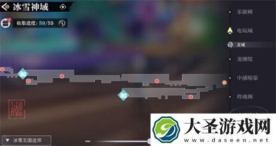 归龙潮冰雪神域地图宝箱位置大全