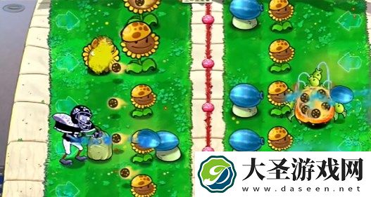 PVZ杂交版益智模式两面夹击通关图文攻略