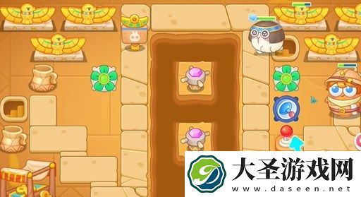 保卫萝卜4法老归来第45关图文攻略