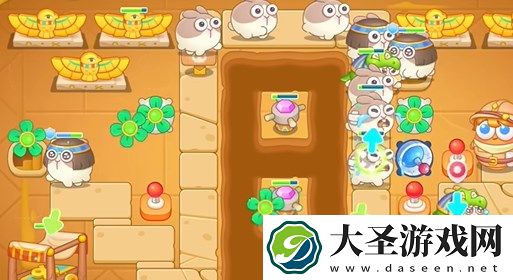 保卫萝卜4法老归来第45关图文攻略