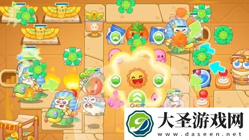 保卫萝卜4法老归来第45关图文攻略