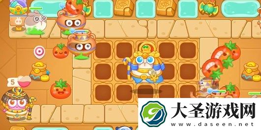 保卫萝卜4法老归来第46关通关详解
