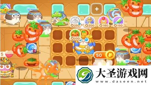 保卫萝卜4法老归来第46关通关详解