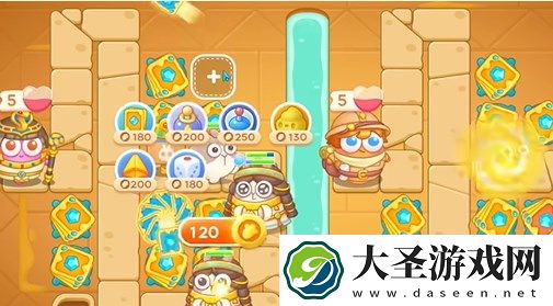 保卫萝卜4法老归来第43关图文攻略