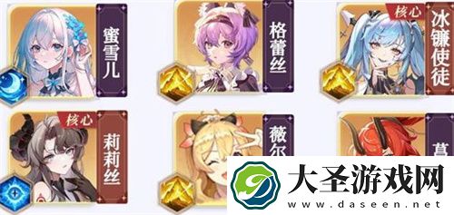 命运圣契新手最强队伍搭配推荐