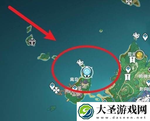 原神雷神像在哪里