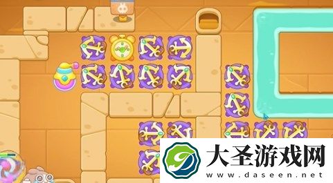 保卫萝卜4法老归来第39关过关详解