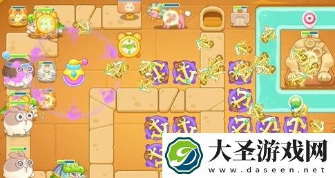 保卫萝卜4法老归来第39关过关详解