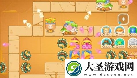 保卫萝卜4法老归来第38关图文攻略