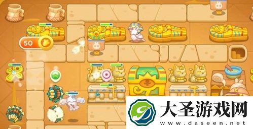 保卫萝卜4法老归来第38关图文攻略
