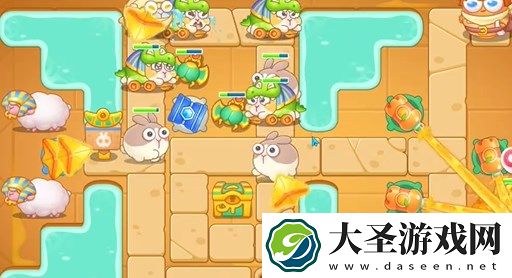 保卫萝卜4法老归来第25关过关攻略分享