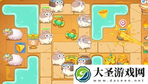保卫萝卜4法老归来第25关过关攻略分享