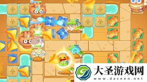 保卫萝卜4法老归来第25关过关攻略分享