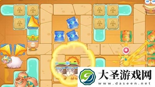 保卫萝卜4法老归来第25关过关攻略分享