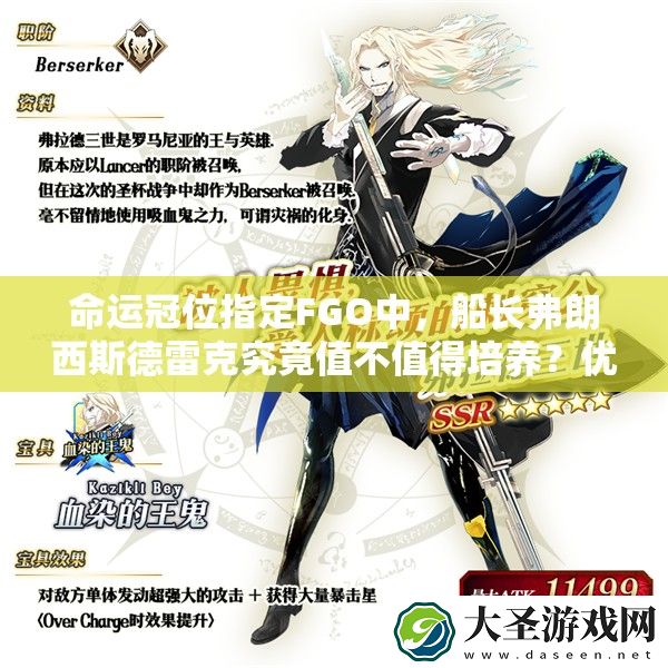 命运冠位指定FGO中