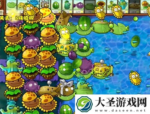 植物大战僵尸杂交版冒险模式76关过关攻略