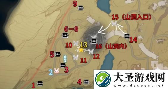 鸣潮荒石高地探索怎么收集
