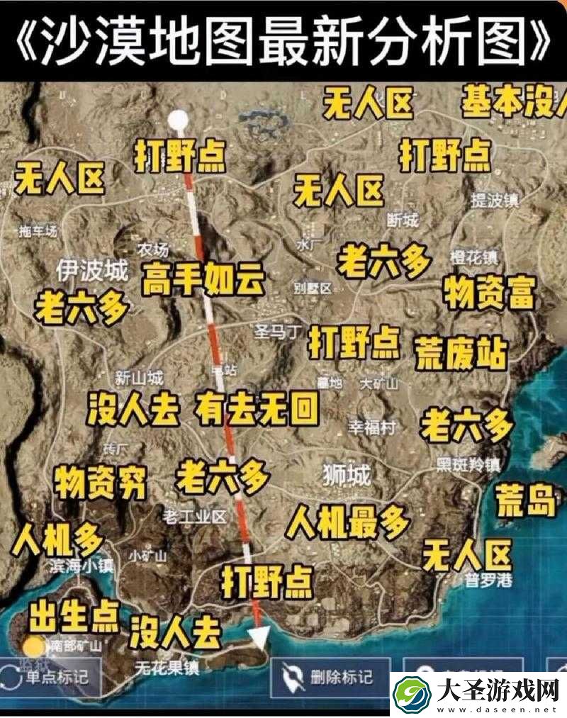 如何在绝地求生刺激战场沙漠地图高效找人