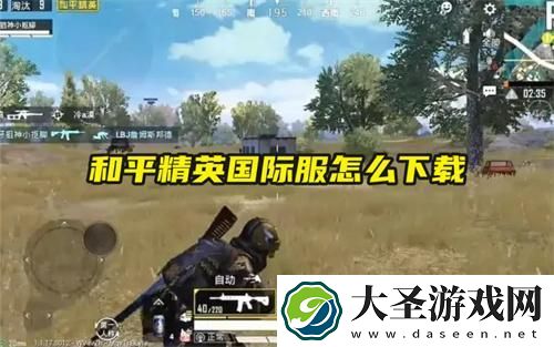 和平精英国际服怎么下载