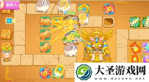 保卫萝卜4法老归来第30关过关攻略分享