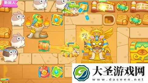保卫萝卜4法老归来第30关过关攻略分享