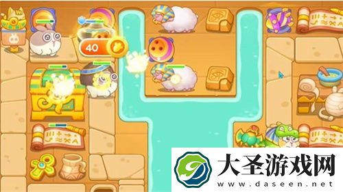 保卫萝卜4法老归来第27关过关指南