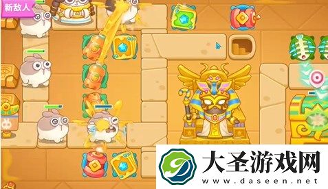 保卫萝卜4法老归来第30关过关攻略分享