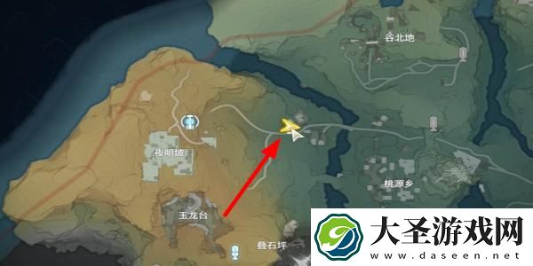鸣潮曲水逐落英拍照位置在哪里