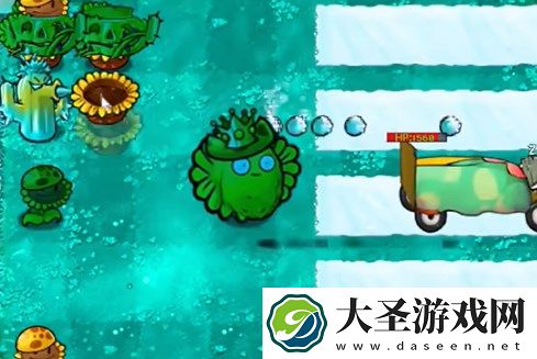 PVZ杂交版迷你游戏冰冻关卡通关方法详解