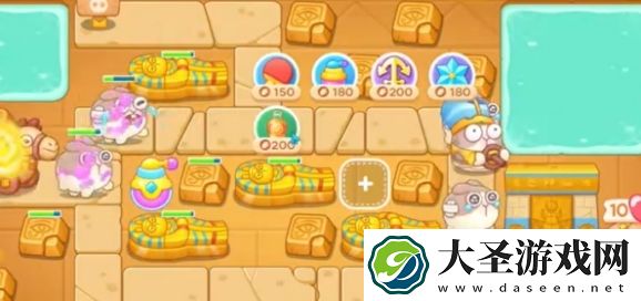 保卫萝卜4法老归来第20关通关方法介绍