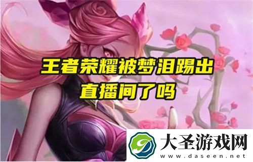 王者荣耀被梦泪踢出直播间了吗