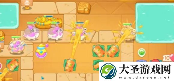 保卫萝卜4法老归来第20关通关方法介绍